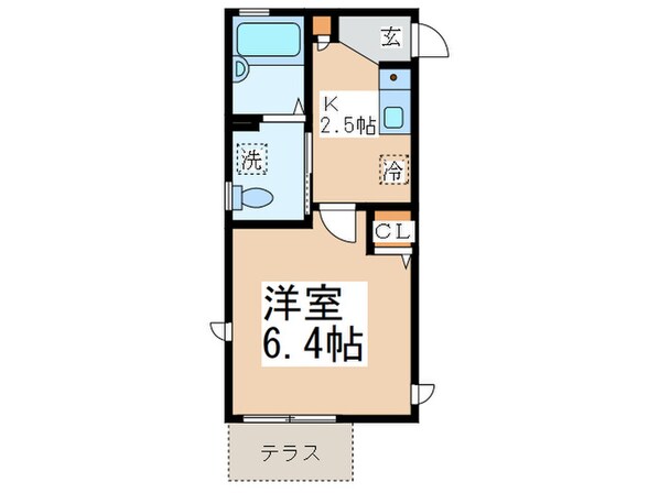 ヒルトップの物件間取画像